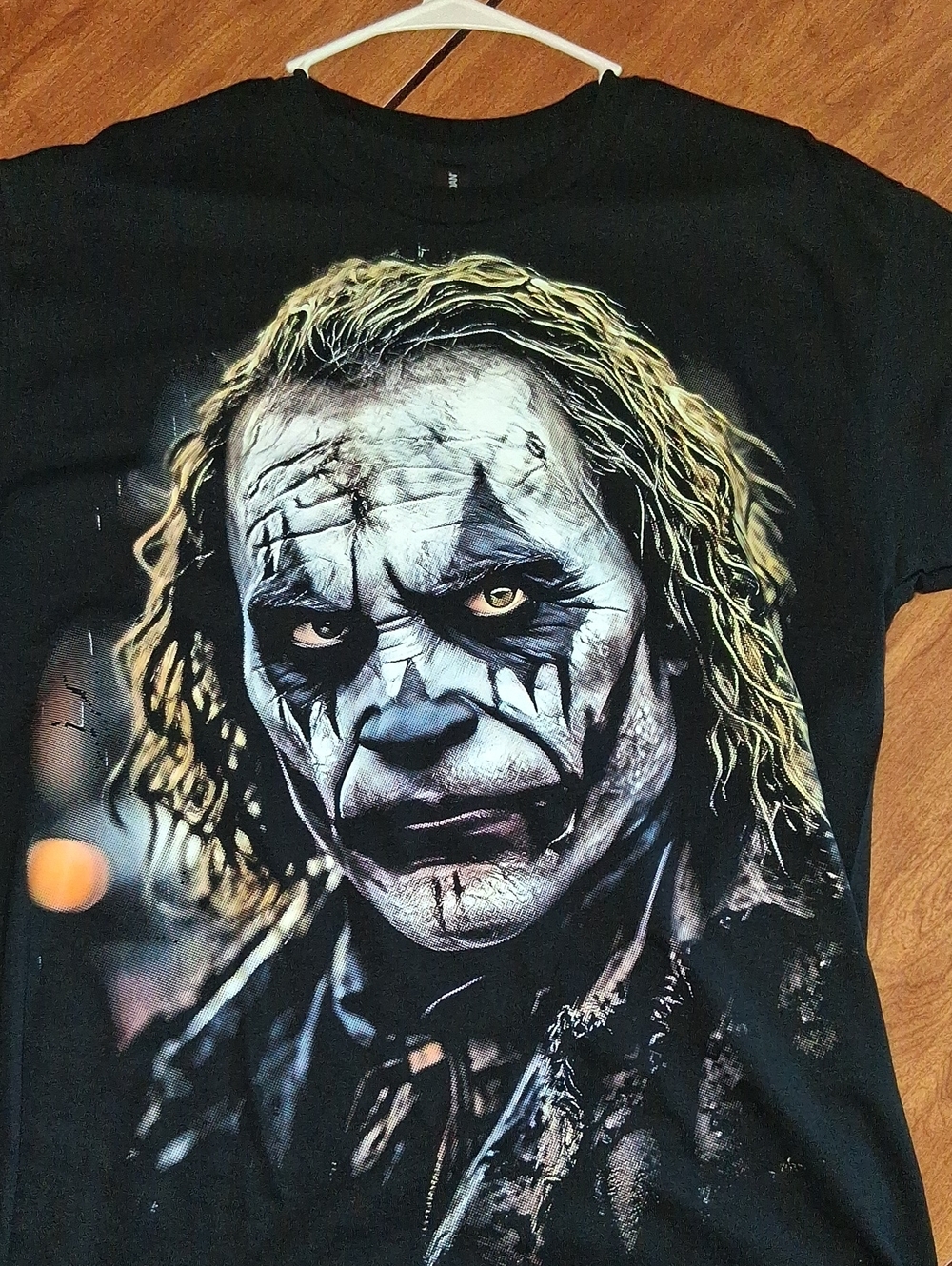 Custom Black"THE JOKER" Graphic Men’s Crew Neck T-Shirt